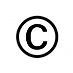 Copyright teken